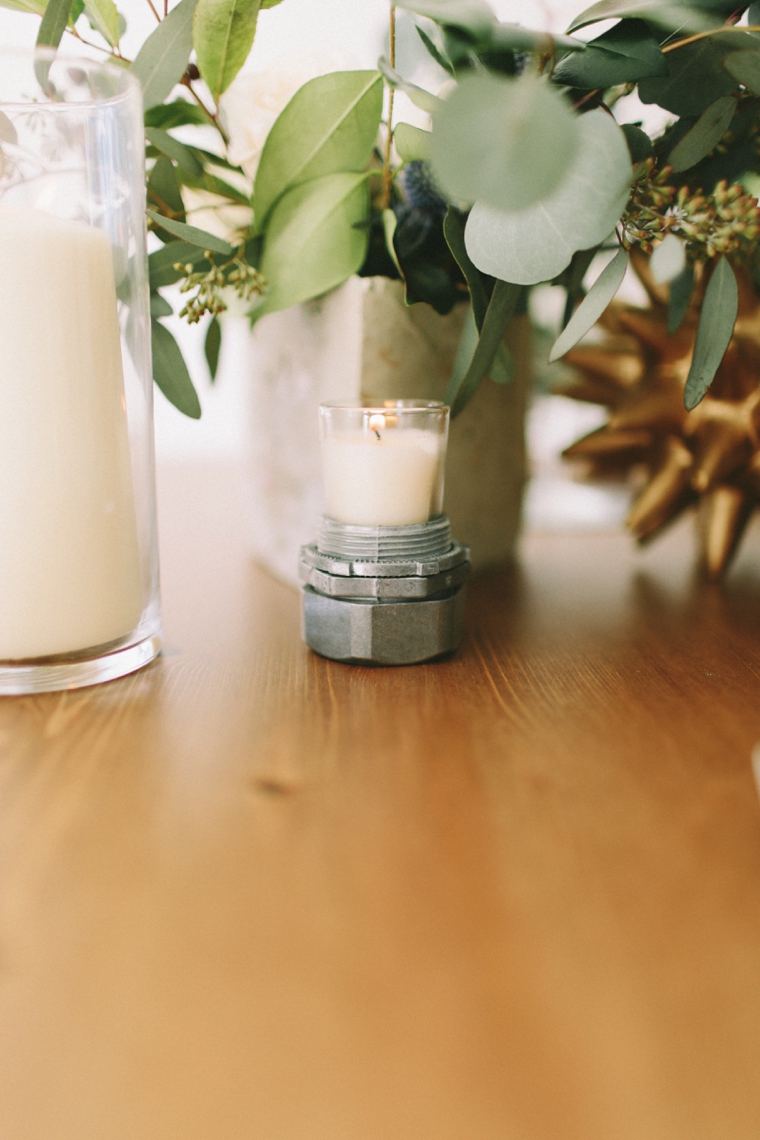 Chic Modern & Industrial Wedding Inspiration via TheELD.com