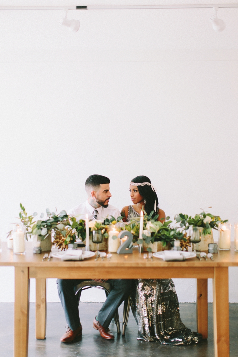 Chic Modern & Industrial Wedding Inspiration via TheELD.com