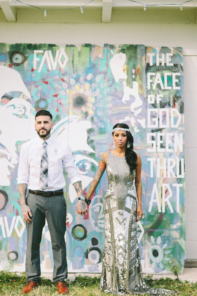 Chic Modern & Industrial Wedding Inspiration via TheELD.com