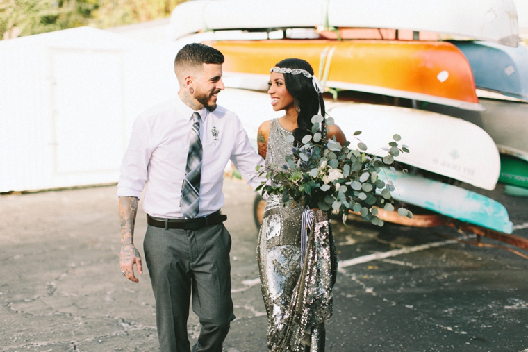 Chic Modern & Industrial Wedding Inspiration via TheELD.com