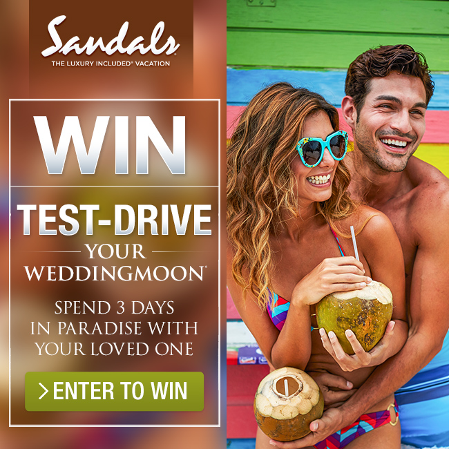 What Is A Sandals WeddingMoon®? (And how you can WIN one!) via TheELD.com