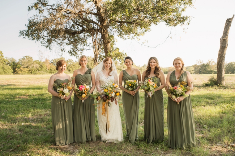 A Glamping Themed Yellow and Green Wedding via TheELD.com