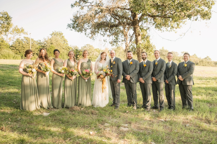 A Glamping Themed Yellow and Green Wedding via TheELD.com