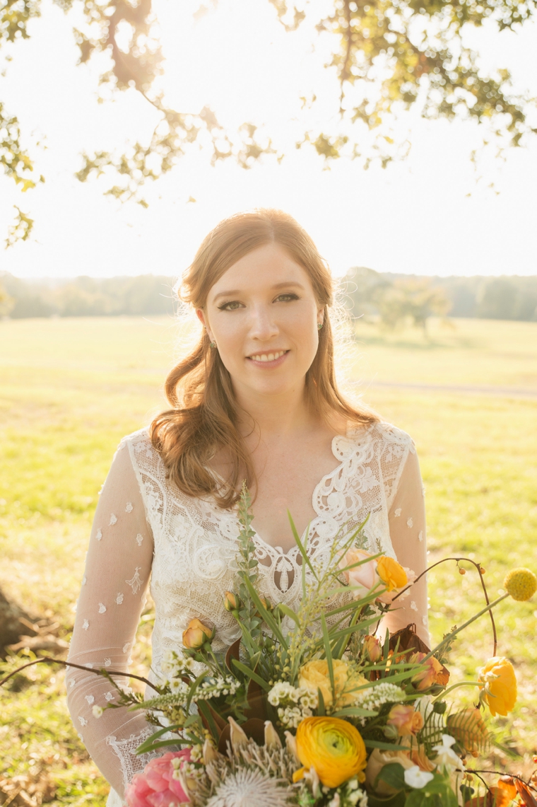 A Glamping Themed Yellow and Green Wedding via TheELD.com