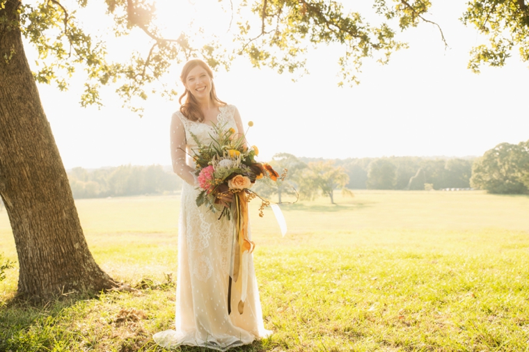 A Glamping Themed Yellow and Green Wedding via TheELD.com