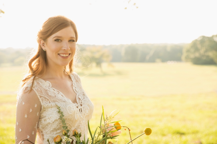 A Glamping Themed Yellow and Green Wedding via TheELD.com