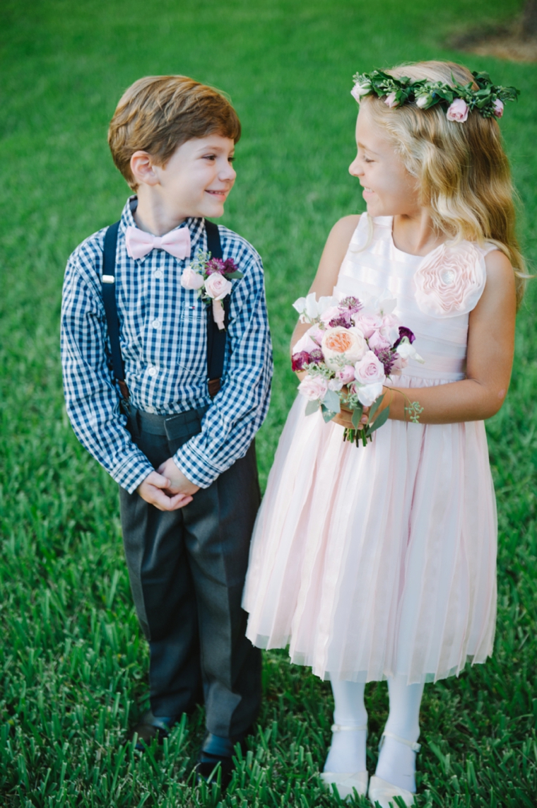 A Romantic Burgundy and Blush Wedding via TheELD.com