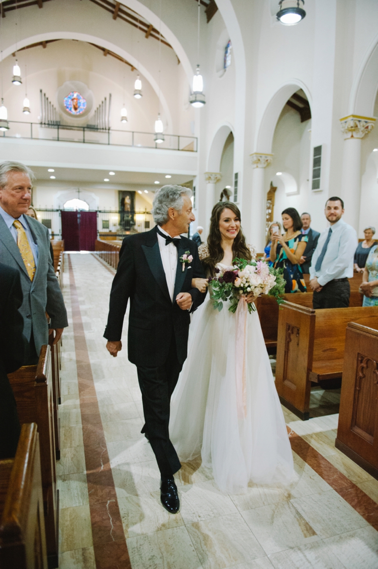 A Romantic Burgundy and Blush Wedding via TheELD.com