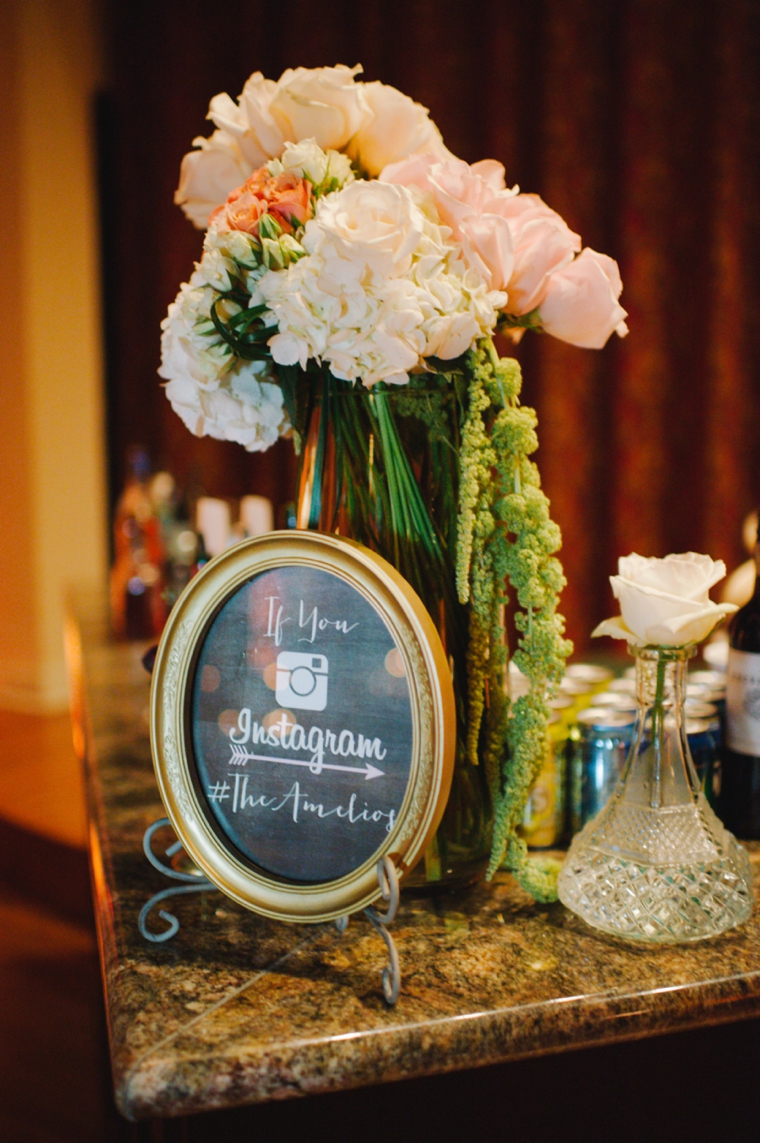 A Romantic Burgundy and Blush Wedding via TheELD.com