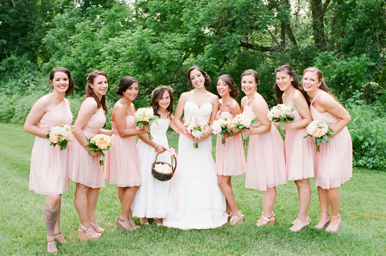 A Vintage Garden Connecticut Wedding via TheELD.com