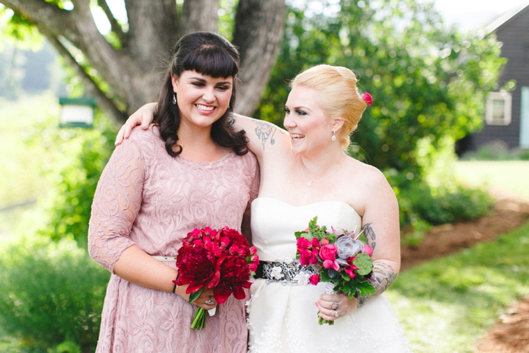 An Eclectic & Unique Red Wedding via TheELD.com