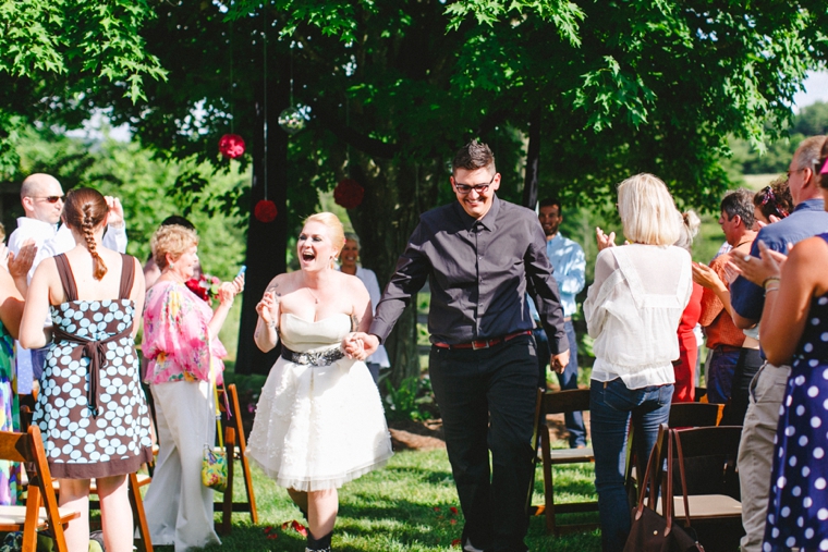 An Eclectic & Unique Red Wedding via TheELD.com