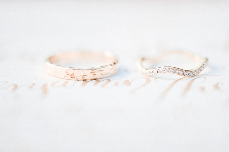 Blush and Gold Wedding Inspiration via TheELD.com