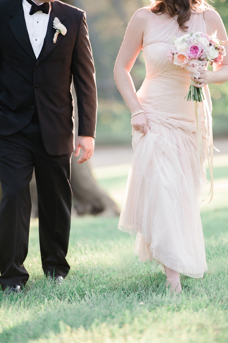 Blush and Gold Wedding Inspiration via TheELD.com