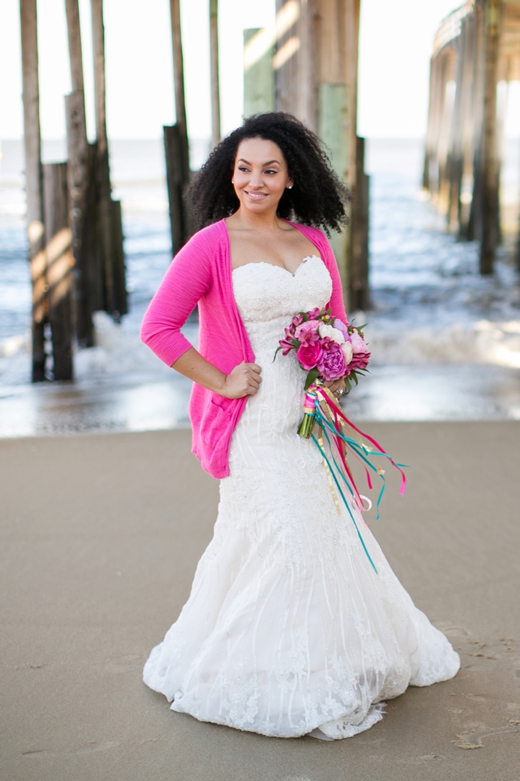 Bright, Bold Pink and Teal Wedding Ideas via TheELD.com