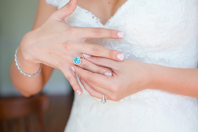 An Elegant Navy and Coral Wedding via TheELD.com