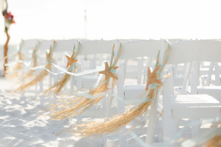 Fun & Eclectic Aqua Beach Wedding via TheELD.com