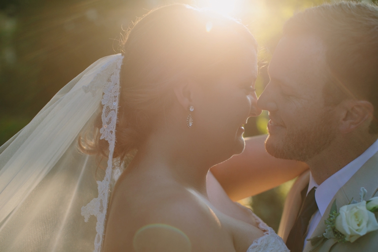 A Rustic Elegant Navy and Peach Wedding via TheELD.com