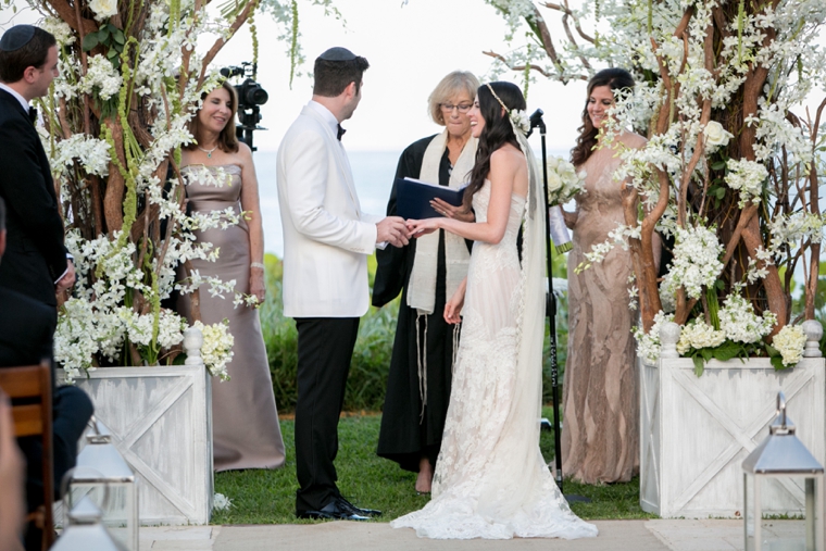 An Elegant Garden Inspired Lavender Wedding via TheELD.com