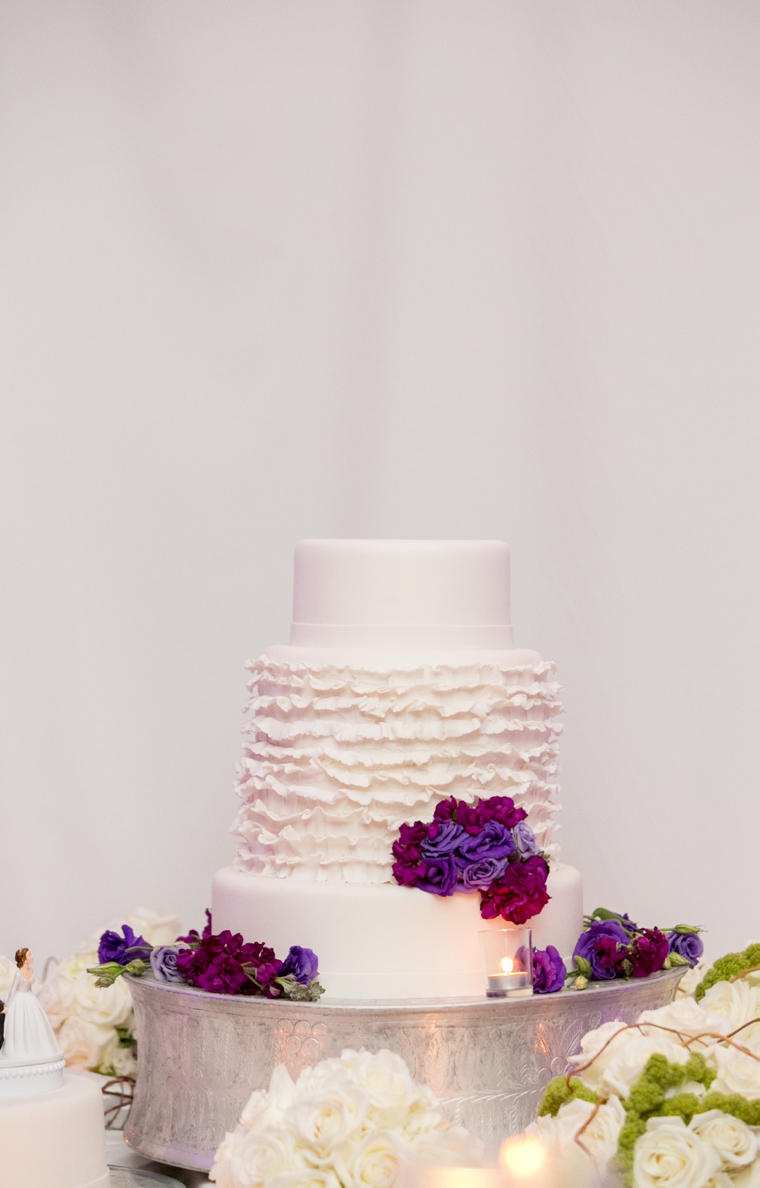 An Elegant Garden Inspired Lavender Wedding via TheELD.com