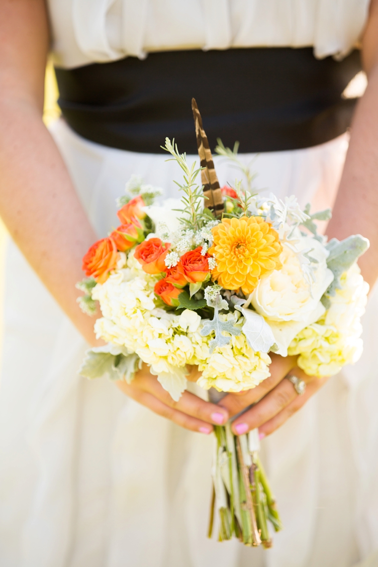 A Colorful Virginia Vineyard Wedding via TheELD.com