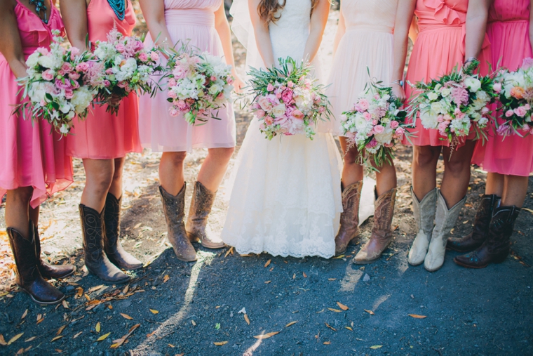 A Glamorous California Ranch Wedding via TheELD.com