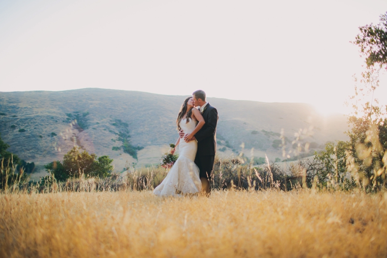 A Glamorous California Ranch Wedding via TheELD.com