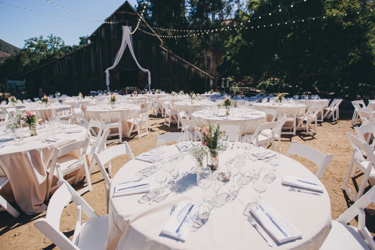 A Glamorous California Ranch Wedding via TheELD.com