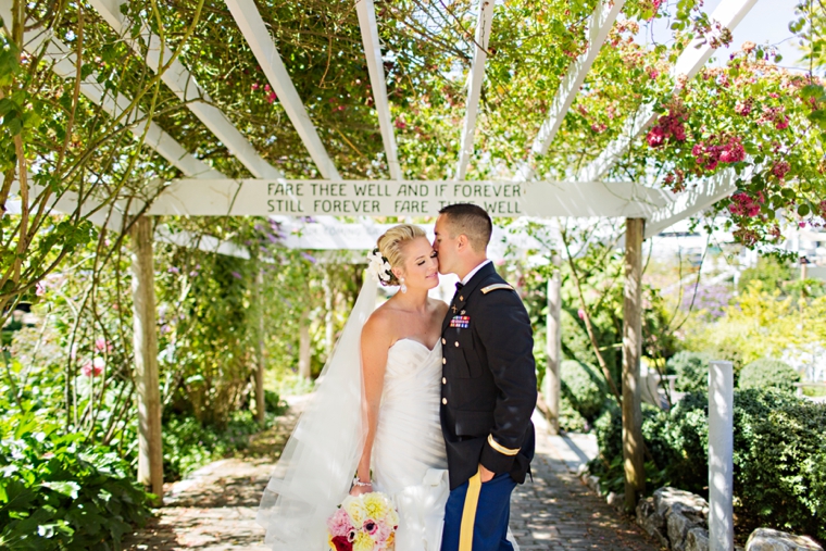 A Nautical Coral and Navy Wedding via TheELD.com