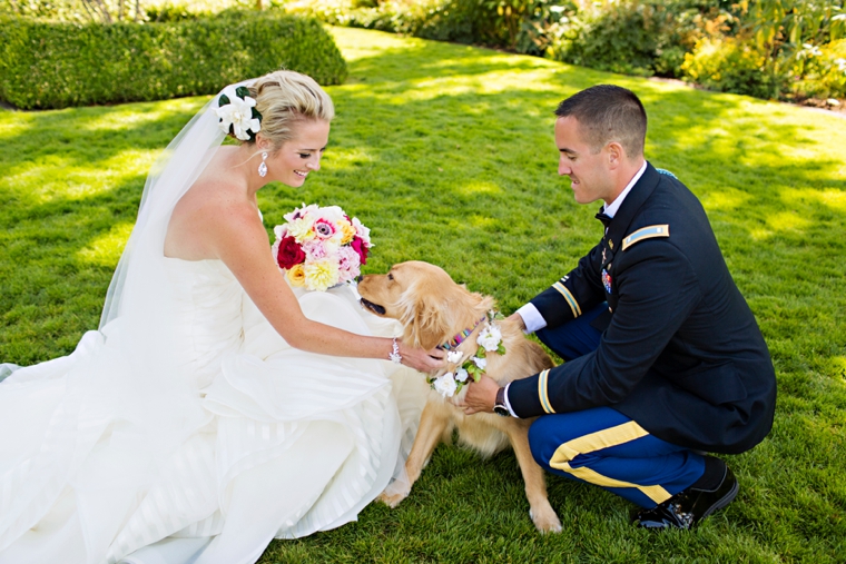 A Nautical Coral and Navy Wedding via TheELD.com