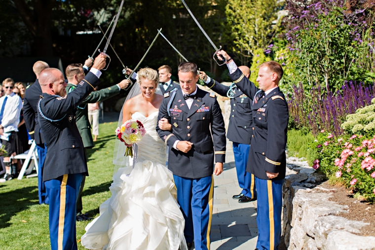 A Nautical Coral and Navy Wedding via TheELD.com