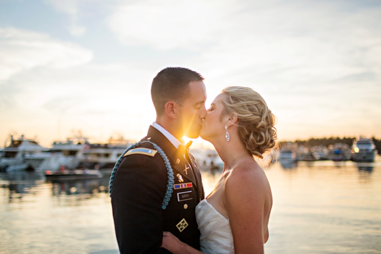 A Nautical Coral and Navy Wedding via TheELD.com