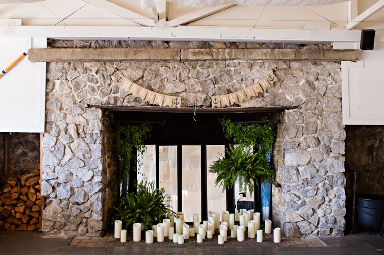 A Nautical Coral and Navy Wedding via TheELD.com