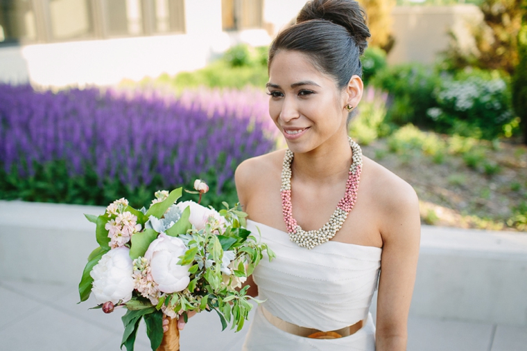 A Romantic Chicago Loft Wedding via TheELD.com