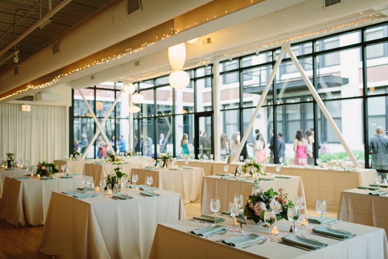 A Romantic Chicago Loft Wedding via TheELD.com