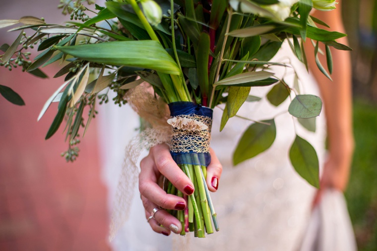 Elegant Gold and White Garden Wedding via TheELD.com