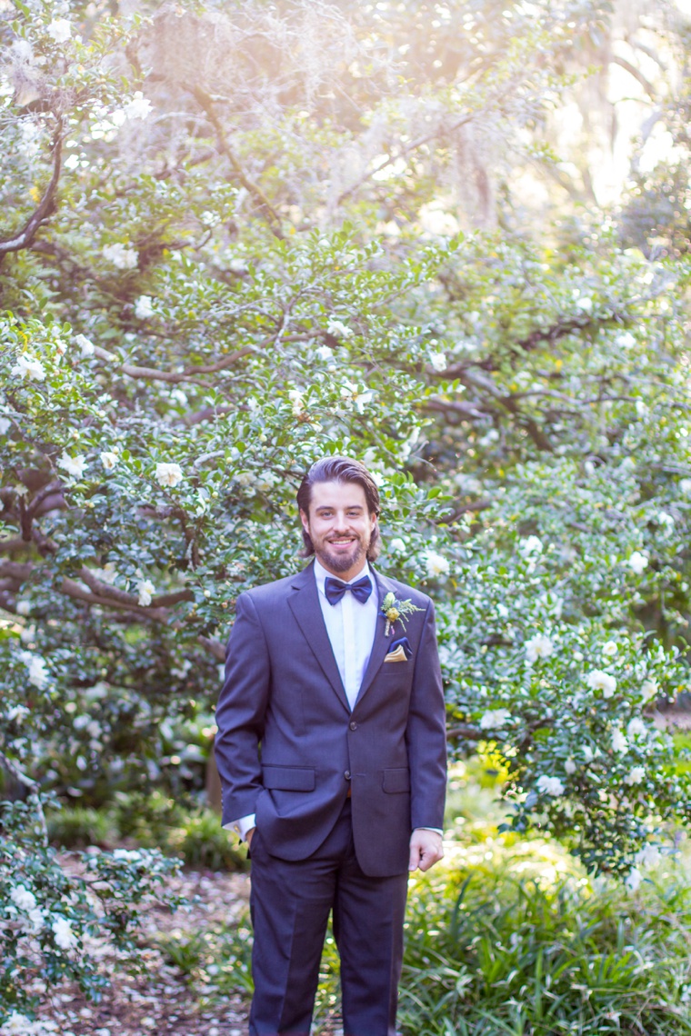 Elegant Gold and White Garden Wedding via TheELD.com