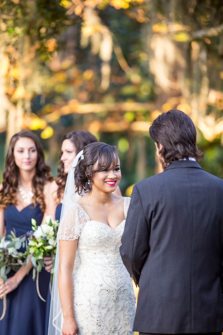 Elegant Gold and White Garden Wedding via TheELD.com