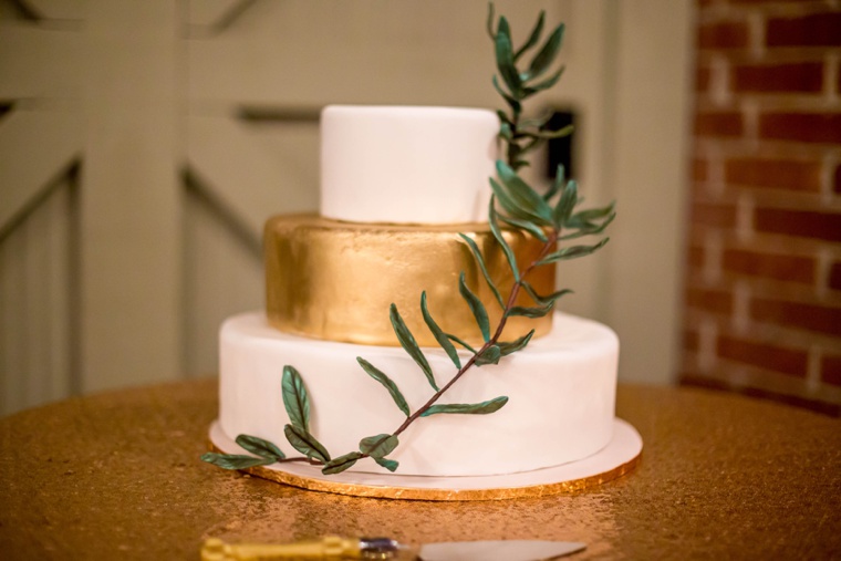 Elegant Gold and White Garden Wedding via TheELD.com