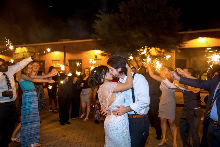 Elegant Gold and White Garden Wedding via TheELD.com