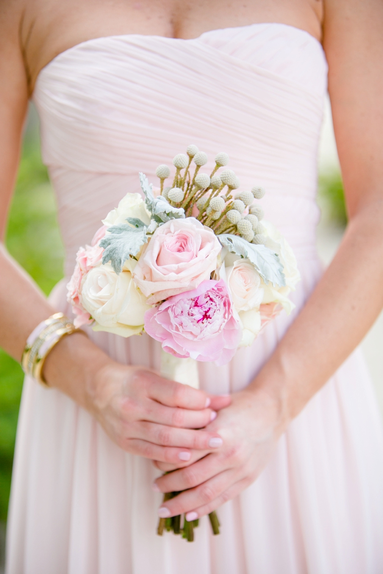 An Elegant Blush and Gold Wedding via TheELD.com