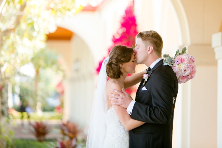 An Elegant Blush and Gold Wedding via TheELD.com