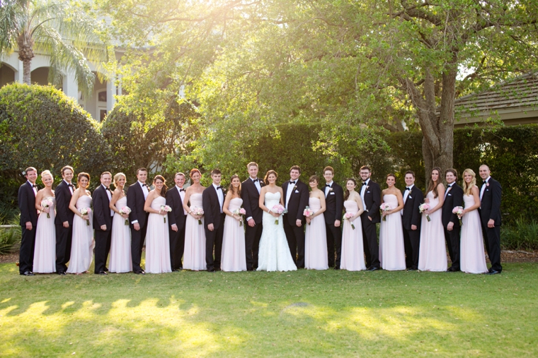 An Elegant Blush and Gold Wedding via TheELD.com