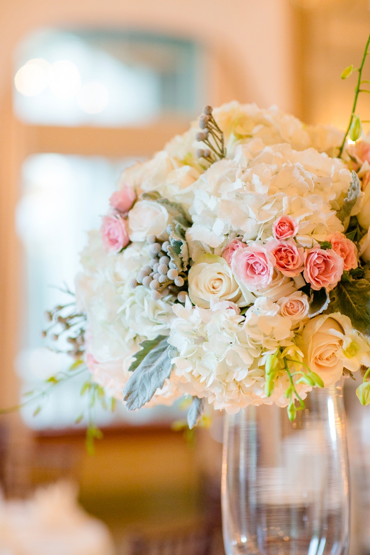 An Elegant Blush and Gold Wedding via TheELD.com