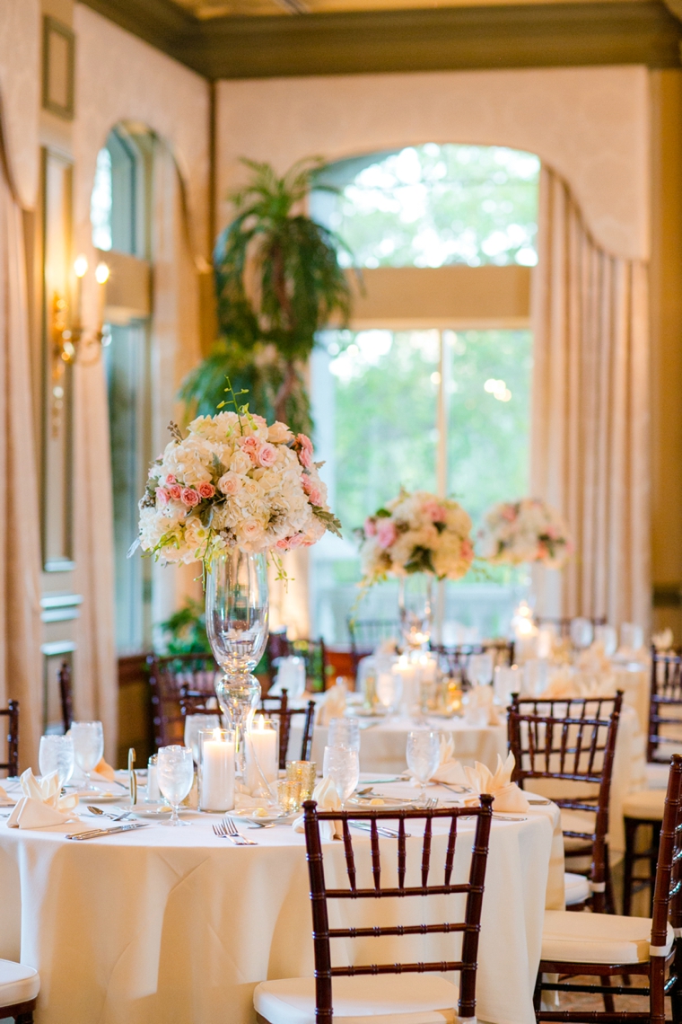 An Elegant Blush and Gold Wedding via TheELD.com