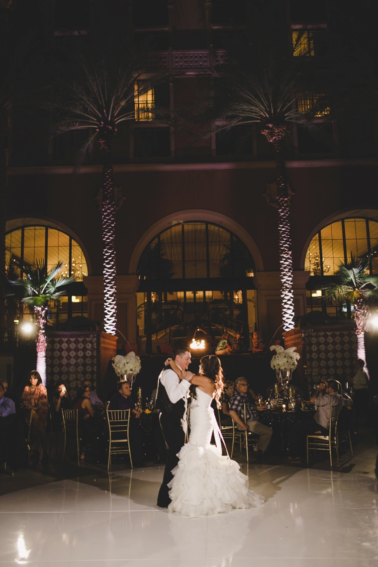 A Glamorous Black and White Wedding via TheELD.com