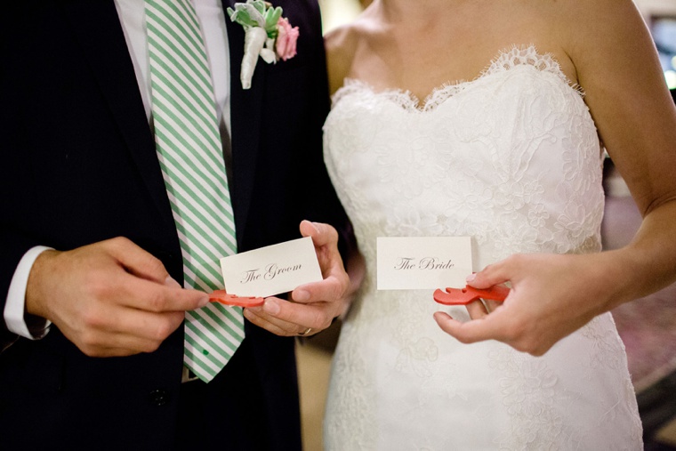 A Classic Pink & Sage Maine Wedding via TheELD.com