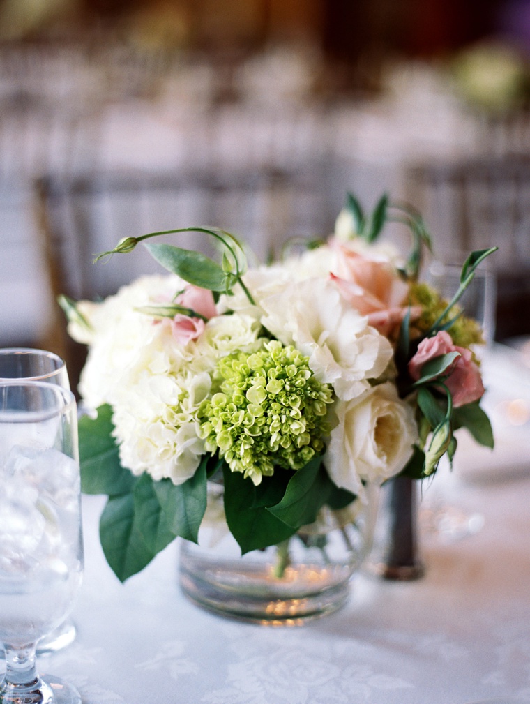 A Classic Pink & Sage Maine Wedding via TheELD.com