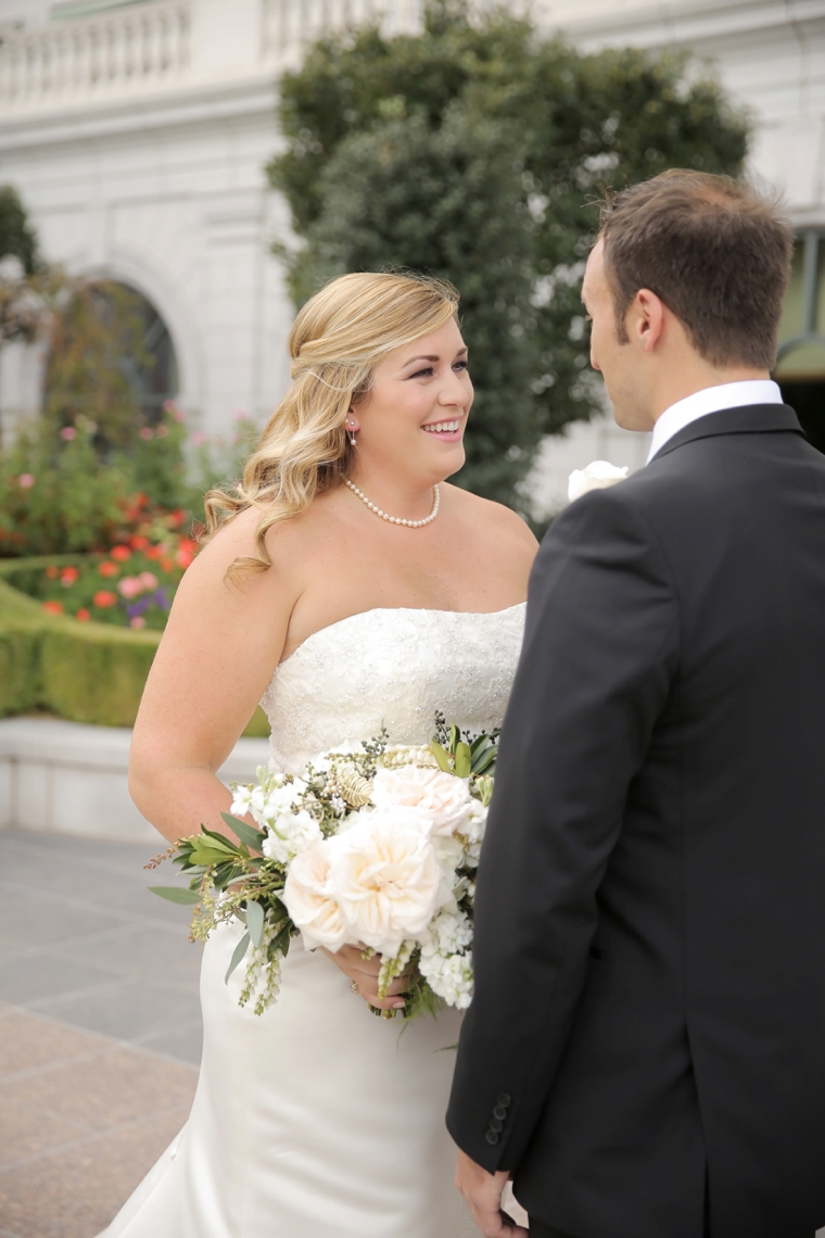 A Timeless, Elegant Black and White Wedding via TheELD.com