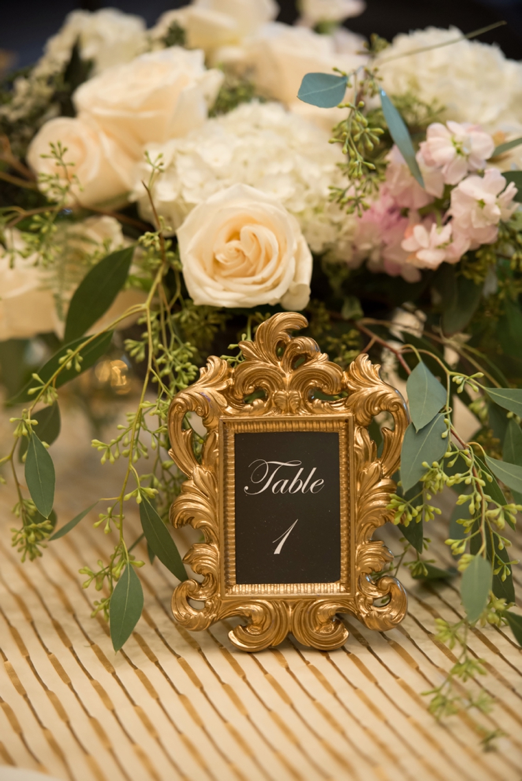 A Timeless, Elegant Black and White Wedding via TheELD.com